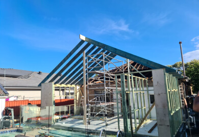 sg construction house frame